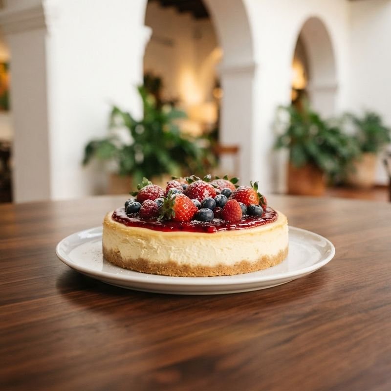 Cheesecake de frutos rojos