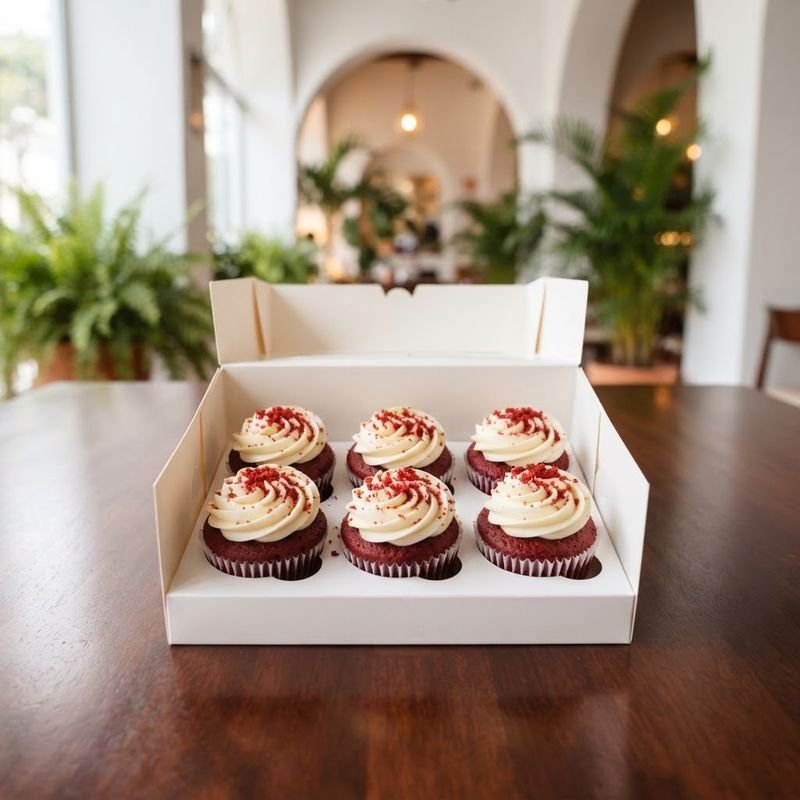 Cupcakes red velvet x6